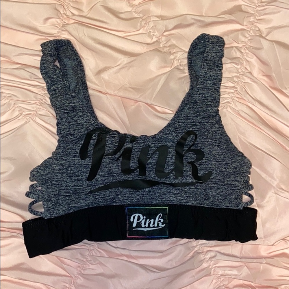 Pink Sports Bra
